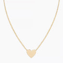 Family is Forever Gold Heart Necklace