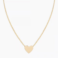 Family is Forever Gold Heart Necklace